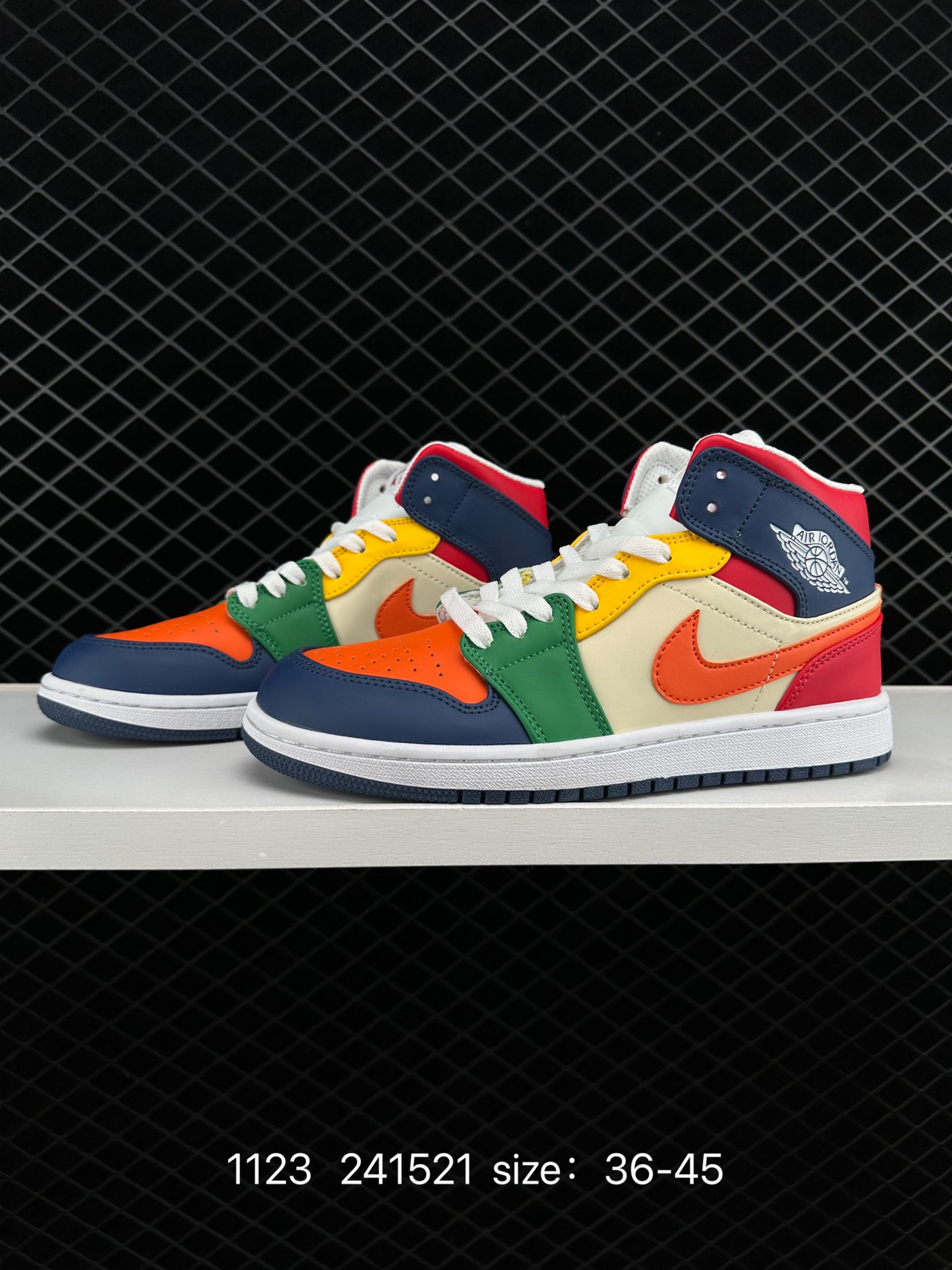 Nike Air Jordan 1 Mid”Green Yellow“